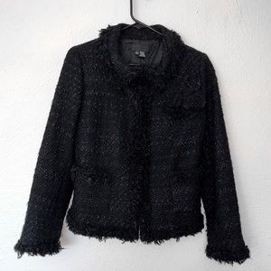 Zara Women's Black Boho Blazer